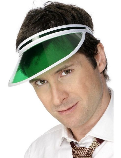 Image of Poker Visor Green