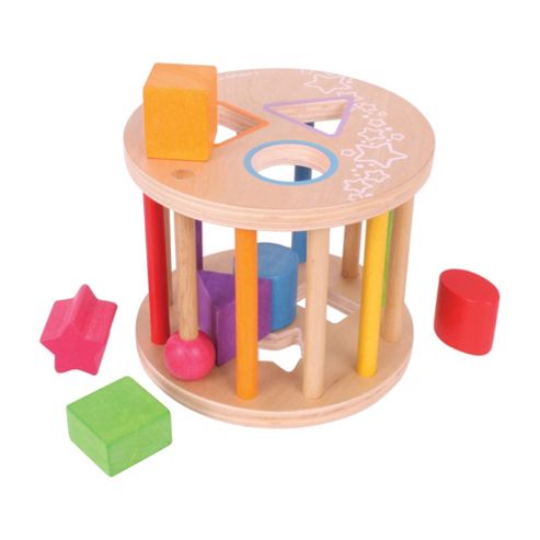 Image of Bigjigs Toys First Rolling Shape Sorter