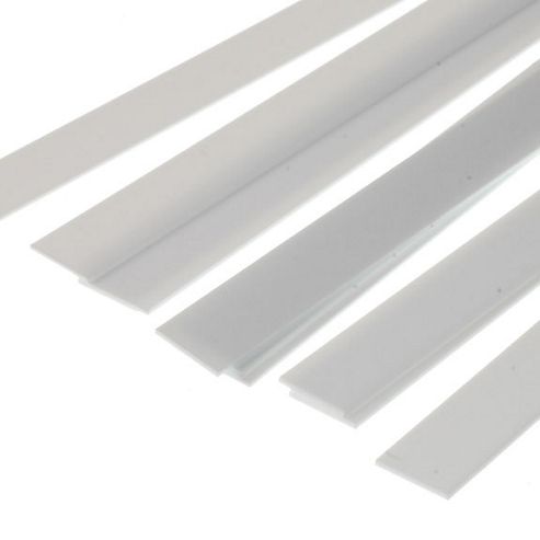 Image of Evergreen Styrene Strip 0.50 X 6.3mm (.020 X 0.250")