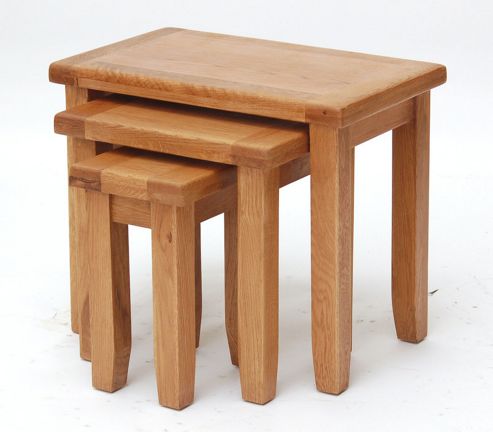 Image of Furniture Link Hampshire Nest Of Tables