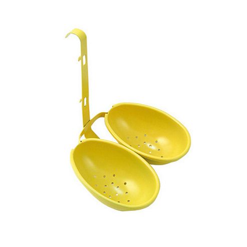 Image of Amco Double Egg Poacher Yellow