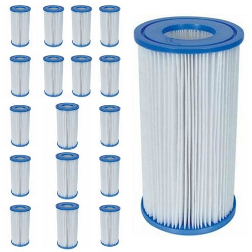 Image of Bestway Filter Cartridge Iii (4.2" X 8") 18x Pack