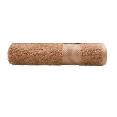 Image of Catherine Lansfield Home Bath Sheet, 90x140, Biscuit