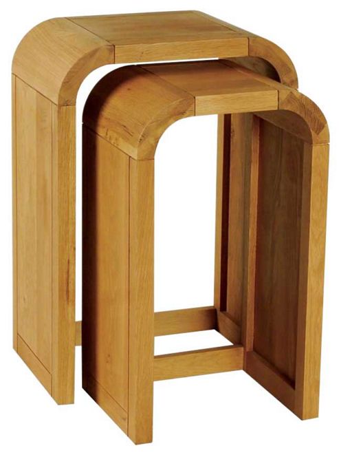 Image of Ultimum Durham Oak Ud53 Resized Lamp Tables