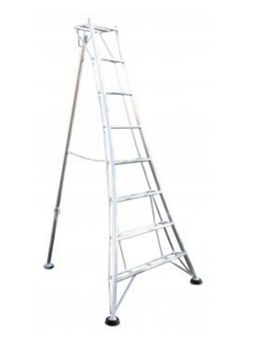 Image of Heavy Duty 2.4m (7.87ft) Standard - Garden Hedge Cutting Tripod Ladder