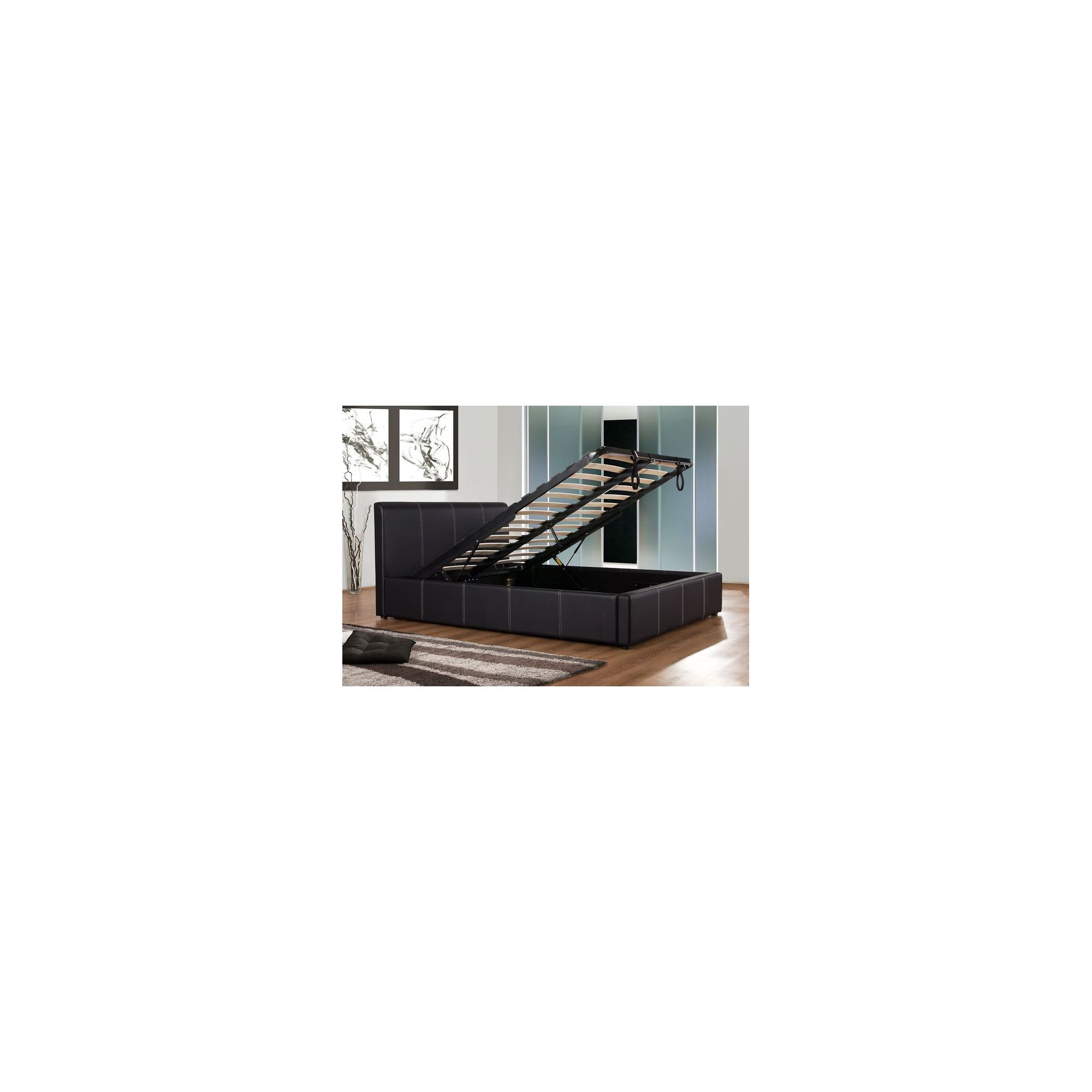 Birlea Ottoman Bed Frame - Single/Black at Tesco Direct