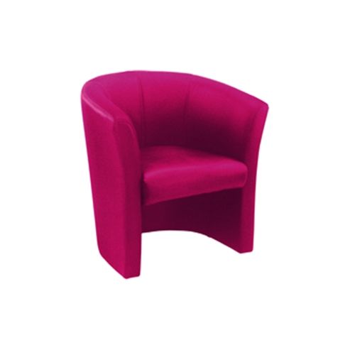 Image of Jemini Tub Fabric Chair Claret Kf03523