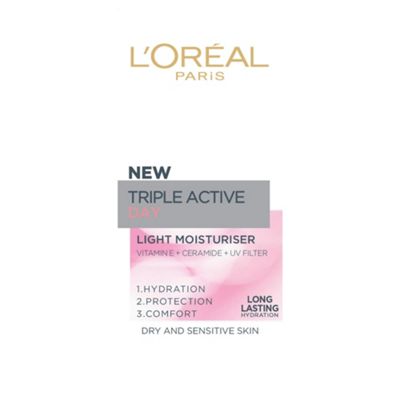 L'oreal Triple Active Fluid Drysens 50Ml