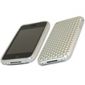 iTALKonline 17489 ProGel Diamond HEX Skin Case for Apple iPhone 3G and 3G S - Solid Silver