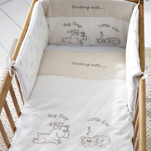 Image of Cats & Dogs Bumper Set - Crib