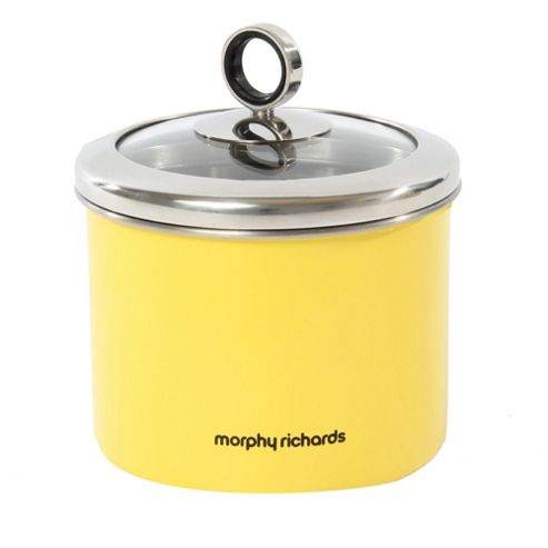 Image of Morphy Richards Accents 46276 Small Yellow Storage Canister
