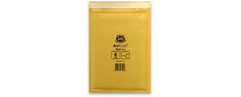Image of Jiffy Airkraft Bag Size 1 Gold Multi Pack Of 10 Mmul04603