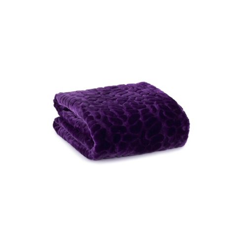 Image of Nairobi Throw 130x180cm Purple