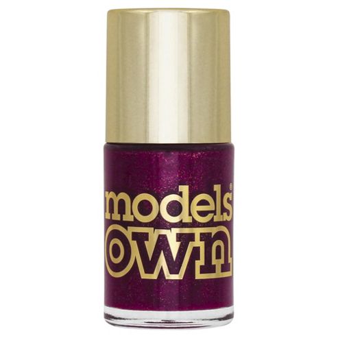 Image of Models Own Diamond Luxe Nail Colour - Oval Plum