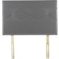 Home Essence Titan Divan Headboard - Double - Grey
