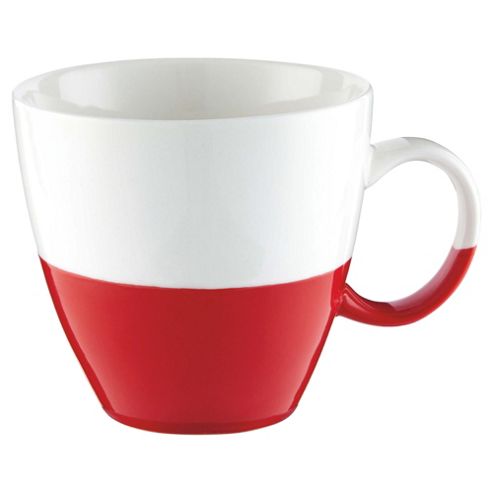 Image of Tesco Red Dipped Mug Single