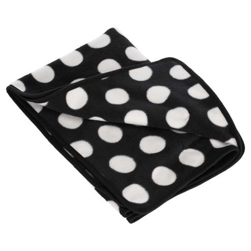 Image of Obaby Dotty Fleece Blanket
