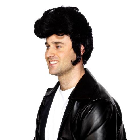 Image of Grease Rock Star Wig - Black