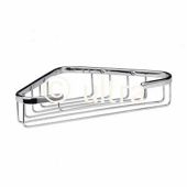 Ultra Wirework Deep Corner Shower Basket in Chrome