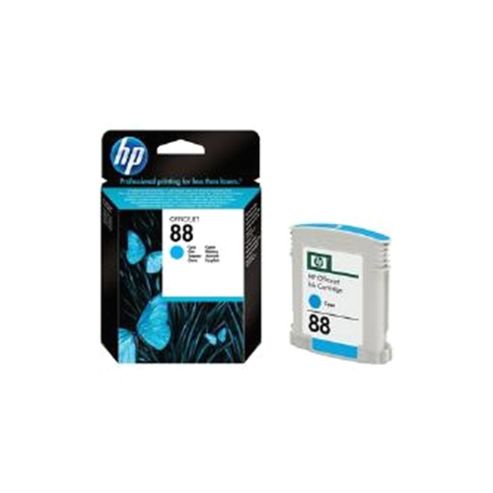 Image of Hp 88 Officejet Printer Ink Cartridge - Cyan