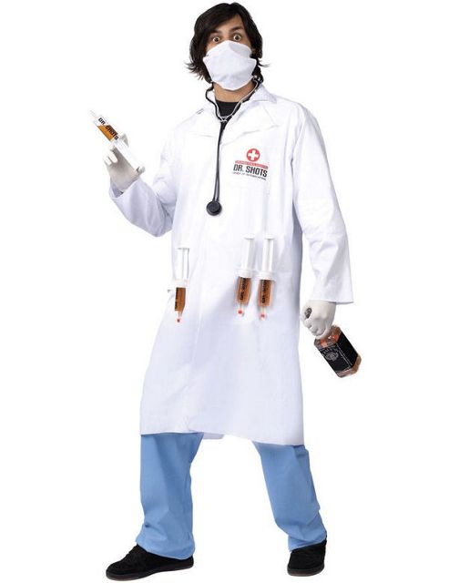 Image of Dr. Shots Male Costume