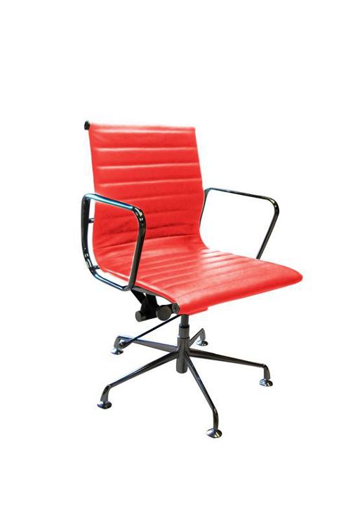Image of Ea108 Eames Inspired Red Office Chair