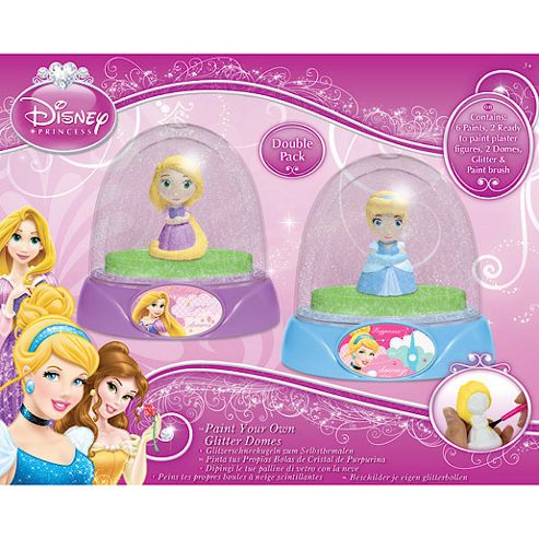 Image of Disney Princess Glitter Dome Double Pack