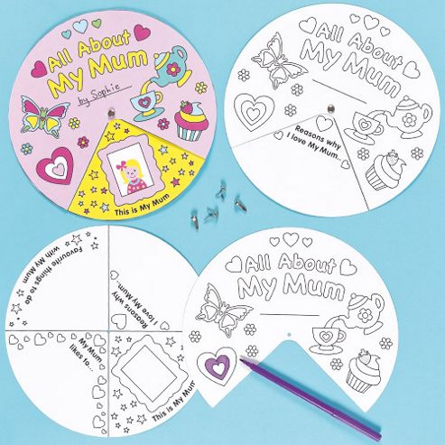 Image of All About My Mum Story Wheel Kits (pack Of 3)