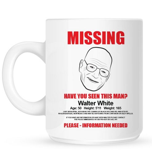 Image of Walter Missing 10oz Ceramic Mug