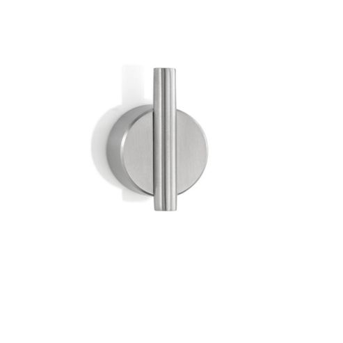 Image of Blomus Duo Self-adhesive Wall Hook - Matt Stainless Steel
