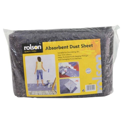 Image of Rolson Absorbent Dust Sheet 1m X 3m