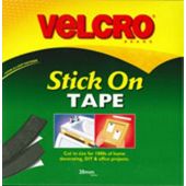 Velcro Stick N Stick 20mm - Black