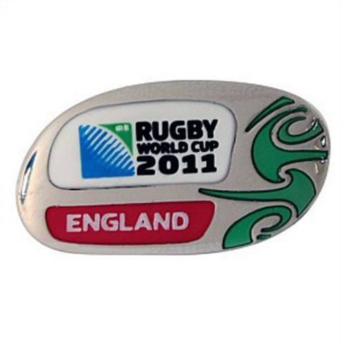 Image of Official England Rugby World Cup 2011 Pin Badge