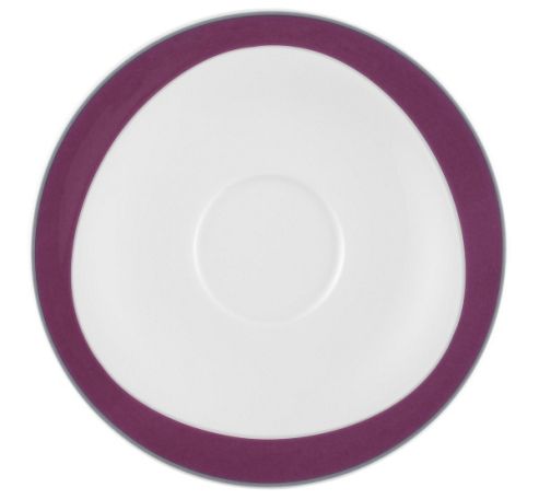 Image of Seltmann Weiden Trio 17.5cm Breakfast Saucer In White (set Of 2)