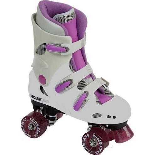 Image of Phoenix Quad Skates - Pink - Size 13 Jnr