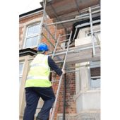 Heavy Duty 6.0m (19.7ft) Tuff Steel Single Pole Ladder