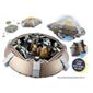 Character Building Doctor Who Dalek Spaceship Set.