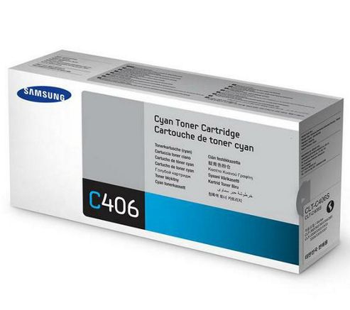 Image of Samsung C406s Toner Cartridge Cyan