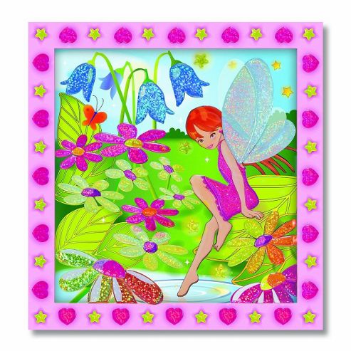 Image of Melissa & Doug Peel And Press Sticker By Number - Flower Garden Fairy
