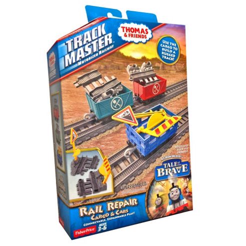 Image of Fisher-price Thomas The Train: Trackmaster Rugged Rails Repair Delivery