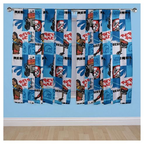 Image of Star Wars Curtains W168xl137cm (66x54")