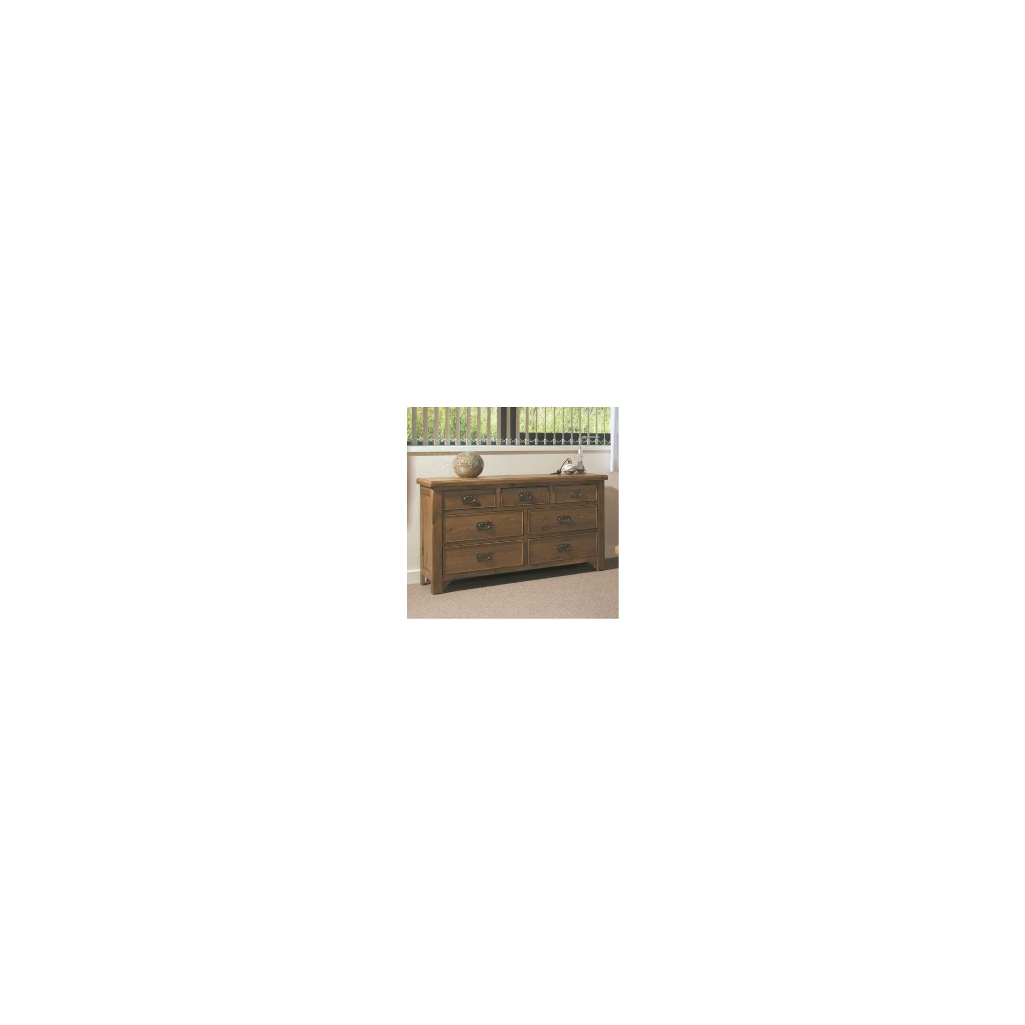 Kelburn Furniture Marino Rustic Oak 3 over 4 Drawer Chest at Tesco Direct