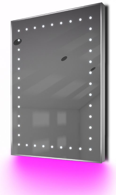 Image of Ambient Ultra-slim Led Bathroom Mirror With Demister Pad & Sensor K168p