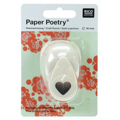 Image of Rico - Punch - Heart 16mm X 16mm
