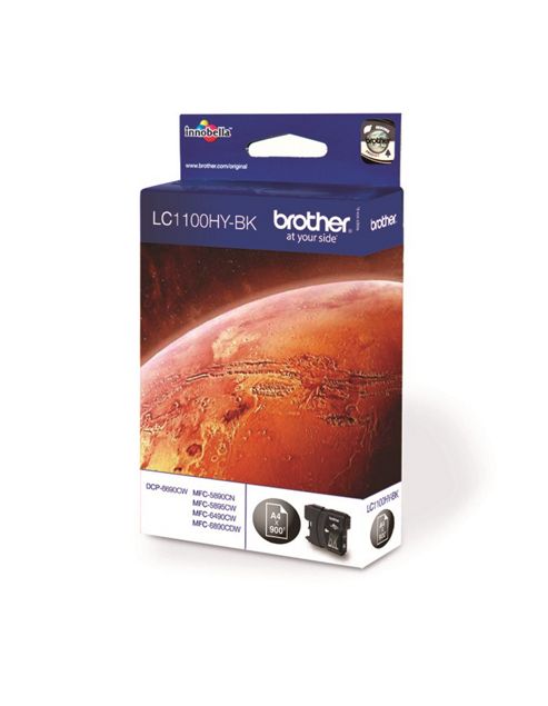 Image of Brother Lc1100hybk Printer Ink Cartiridge - Black