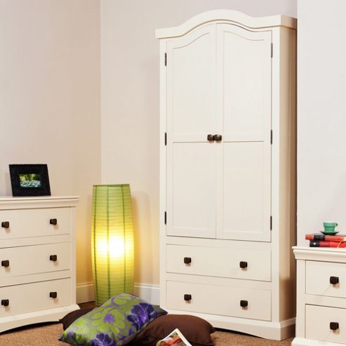 Image of Home Essence Quebec 2 Door 2 Drawer Wardrobe