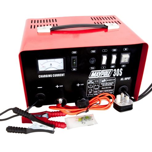 Image of Metal Cased 20 Amp Battery Charger
