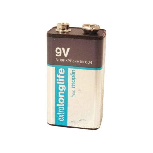 Image of Duracell Plus Long Life 9 V Pp3 Alkaline Battery Block