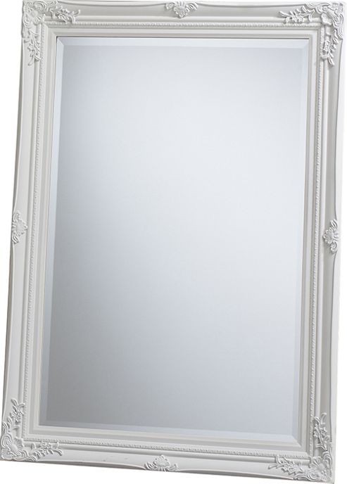 Image of Grangemore Baroque Mirror 35 X 25", Cream