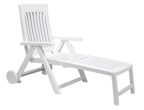 Image of Nardi Achille Lounger In White